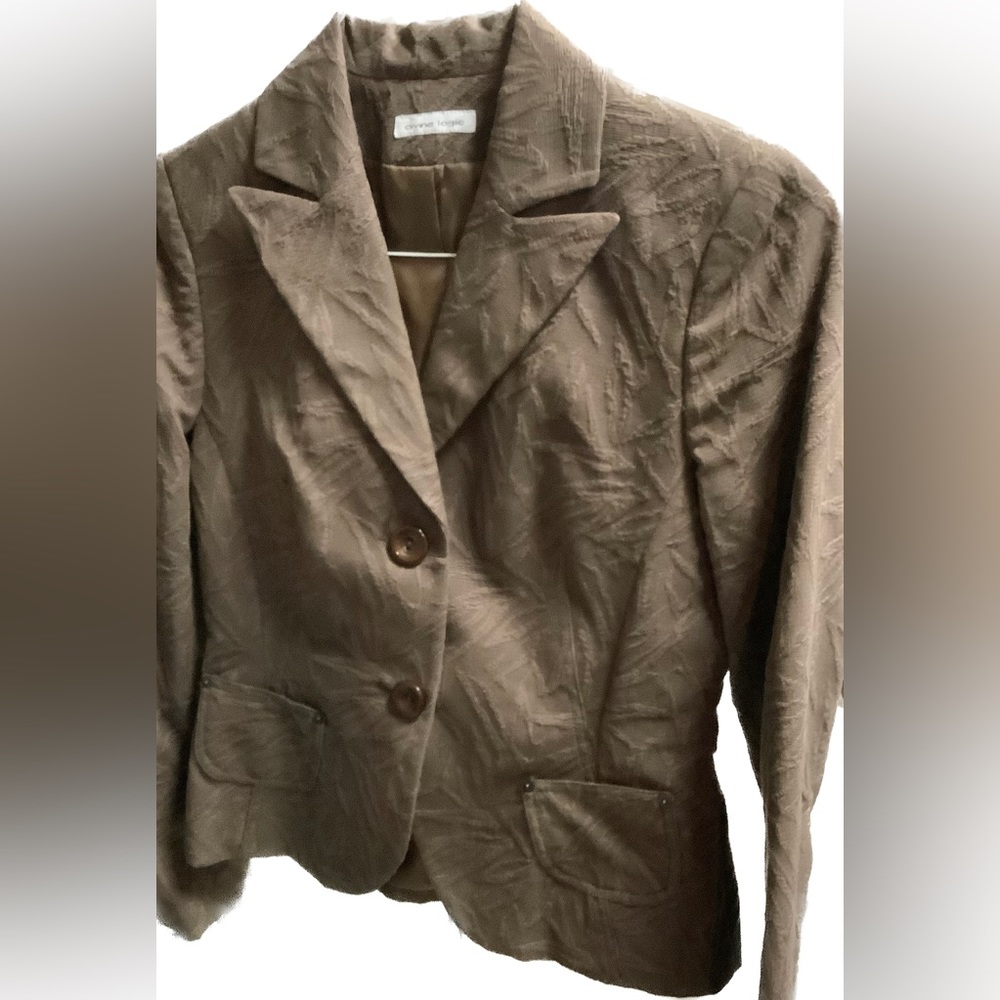 Vintage cotton jacquard blazer jacket